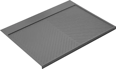 Produktbild von emuca Bodenschutzmatte Anthrazitgrau für 80 cm Küchenunterschrank / Wasserschutzmatte