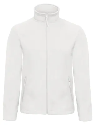Produktbild von B&C - "ID.501" Fleecejacke Durchgehender Reißverschluss für Herren FK2753 (L) (Weiß)