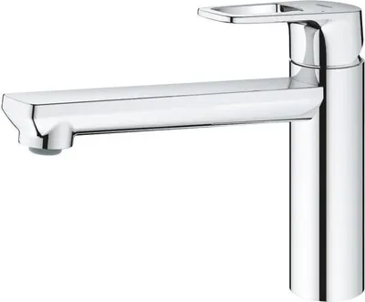 Zdjęcie produktu dla Bateria kuchenna GROHE BauLoop 31706000, jednouchwytowa, obrotowa wylewka, zakres obrotu 140°, chromowana
