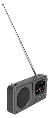 Produktbild von Video-Radio mit AM/FM, 5,08 cm (2,01 Zoll) Bildschirm, MP3/MP4-Player, Bluetooth 5.4, tragbares, wiederaufladbares Radio mit Kopfhöreranschluss