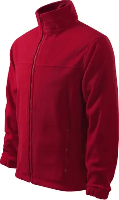 Produktbild von Herren Polar Jacke Fleecejacke Polarfleecejacke  Schwarz Pullover Warme XL Rotwein