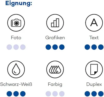 Produktbild von Inapa farbiges Druckerpapier, buntes Papier tecno Colors: 160 g/m², A4, 250 Blatt, hellchamois