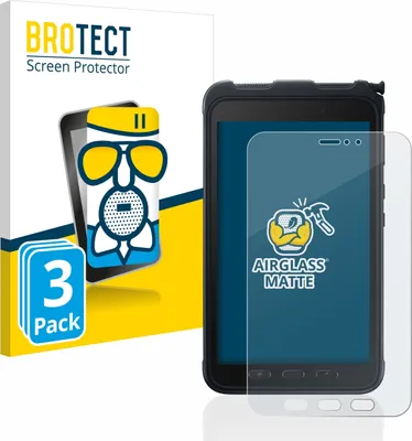 Produktbild von 3x BROTECT Entspiegelungs Schutzglas für Samsung Galaxy Tab Active 3 Schutzfolie Panzer Folie Glas Display Schutz matt