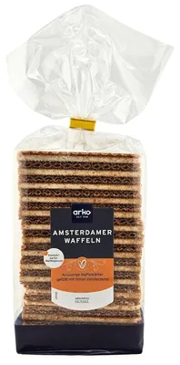 Produktbild von arko Amsterdamer Waffeln, 200g