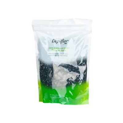 Produktbild von DEPILFLAX 100 Kornwachs - schwarz 1000G