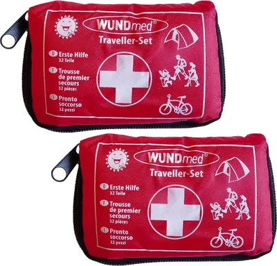 Produktbild von 2 x Erste Hilfe Reise-Set 32-tlg.