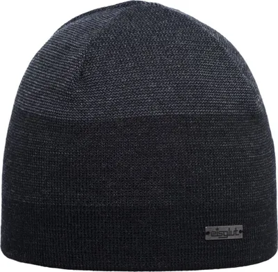 Produktbild von Eisglut Beanie Mütze  Rentona Rewoolife  mit Strichmuster