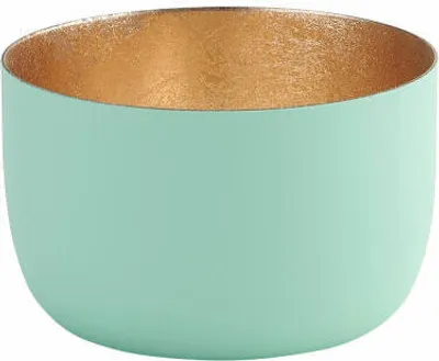Produktbild von Gift Company Windlicht Madras S, Teelichthalter, Kerzenhalter, Eisen, Aqua, 5 cm, 1092503090