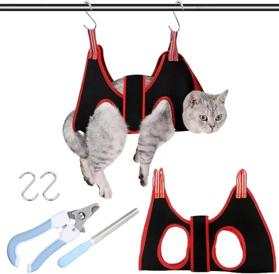 Produktbild von Hundepflege-Hängematte, für Hunde und Katzen, Nagelpflege, hochwertige Materialien, für Haustierpflege