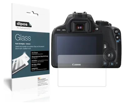 Zdjęcie produktu dla 2x folia ochronna do Canon EOS 250D matowa - folia antywstrząsowa 9H dipos Glass szkło plastikowe