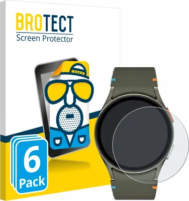 Produktbild von 6x BROTECT Schutzfolie für Samsung Galaxy Watch 6 / 7 / 8 / 9 (40 mm) Displayschutz Displayschutzfolie Folie Matt Entspiegelungsfolie