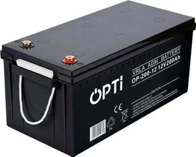 Obrázek produktu pro FVE gelový akumulágor VOLT OPTI 6AKUV200AG VRLA  AGM 12V / 200Ah