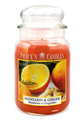 Produktbild von Duftkerze im Bonbonglas Mandarin & Ginger PRICES