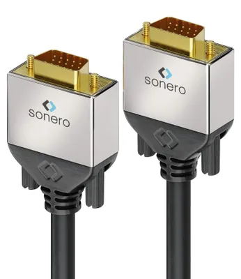 Produktbild von Sonero VGA Kabel, 1,00m, FullHD, schwarz