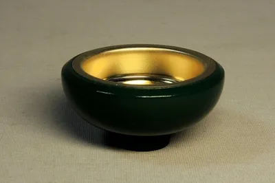 Produktbild von Kerzenhalter Teelichtadapter moosgrün 14 mm HxB= 2,5x4cm