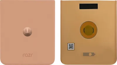 Image de Motorola, Couvercle de batterie pour Motorola Razr 50 Ultra Original Service Pack, rose
