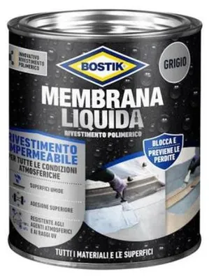 Immagine prodotto di RIVESTIMENTO POLIMERICO 'MEMBRANA LIQUIDA' BOSTIK 1 Kg - Colore Terracotta