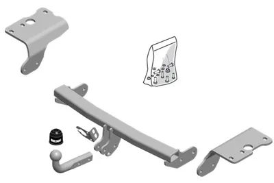 Produktbild von BRINK 571700 Anhängerkupplung 1652kg Max für TOYOTA AURIS (NZE18, ZRE18)