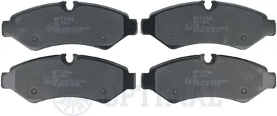 Produktbild von OPTIMAL Bremsbeläge Satz Hinten Bremsklötze passend für MERCEDES-BENZ Sprinter 3,5-T Kastenwagen (907, 910) BP-12825