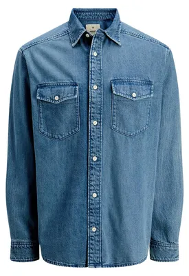 Produktbild von JACK & JONES Herren Jeanshemd JPRBLUBRUCE DENIM L/S Shirt