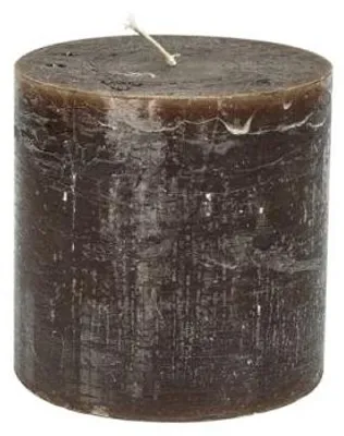 Productafbeelding van Branded kaars, Ø 10 x 10 cm - Mokka - brandduur: ongeveer 110 uur.