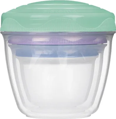 Produktbild von SISTEMA Lunchbox "Snack'n'Nest to go" 3er-Set 113079