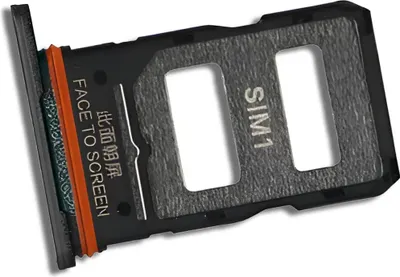 Produktbild von Xiaomi Poco F6 – Dual SIM-Kartenhalter – Original – Schwarz