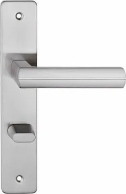 Produktbild von Türgriff VIVA Satin Nickel WC Lochabstand 72mm