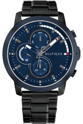 Produktbild von Herrenuhr Tommy Hilfiger 1792049 Schwarz (Ø 46 mm)
