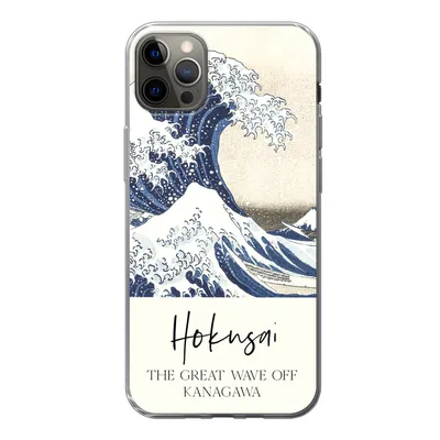 Produktbild von MuchoWow® Handyhülle Schutzhülle Hülle für iPhone 13 Pro Max Die große Welle von Kanagawa - Katsushika Hokusai Silikon Softcase Handy Hülle - Mobiltelefon