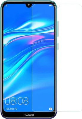 Zdjęcie produktu dla Ochraniacz ekranu Huawei Y7 2019 z prawdziwego szkła pancernego 9H - 2 sztuki