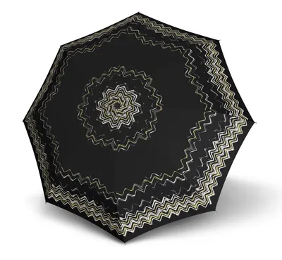 Produktbild von Knirps T.703 Stick Automatic Floripa Black UV-Protection
