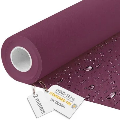 Immagine prodotto di Tela impermeabile, larghezza 160 cm, 220 g/m², bordeaux