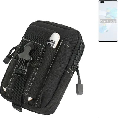 Produktbild von K-S-Trade Gürtel Tasche kompatibel mit HTC Desire 20+ Gürteltasche Holster Schutz Hülle Handy Hülle Smartphone outdoor Handy-Hülle schwarz