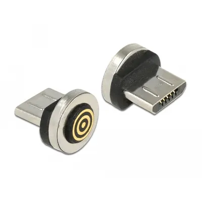 Produktbild von DELOCK Magnetischer Adapter USB Typ Micro-B Stecker