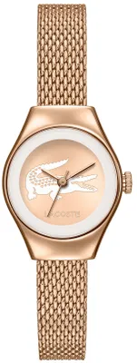 Obrázek produktu pro Lacoste 2000875 Valencia Mini bílé růžové zlato náramek dámské hodinky z nerezové oceli NEW
