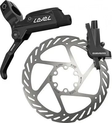 Zdjęcie produktu dla Hamulec tarczowy SRAM Level Black Rear 160 mm