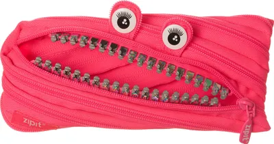 Imagen del producto de Zipit Grillz, estuche/bolsa para lápices "Monster", color rosa brillante