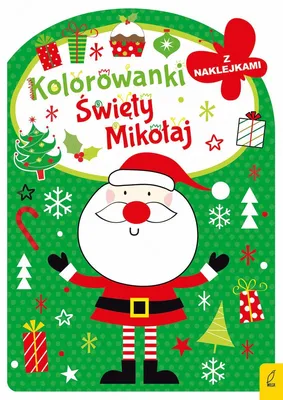 Immagine prodotto di Święty Mikołaj. Kolorowanka z wykrojnikiem