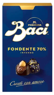 Produktbild von Baci Fondentissimo Pralinen 200g - Perugina