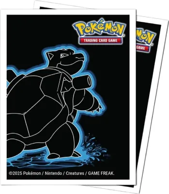 Imagen del producto de Ultra Pro – Fundas protectoras para cartas APEX Neon Kanto Blastoise | 105 unidades