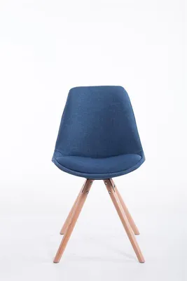Produktbild von Besucherstuhl Toulouse Stoff Natura Rund blau