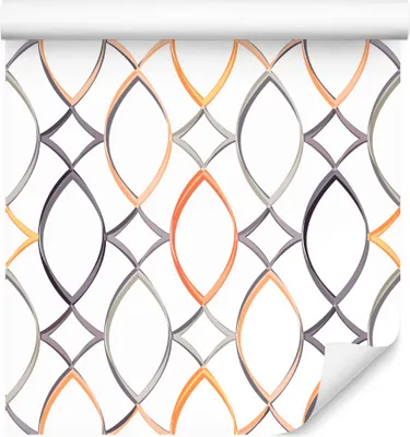 Immagine prodotto di rotolo da 10 m di VLIES WALLPAPER geometria astrazione ornamenti XXL