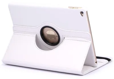 Produktbild von Mobigear DuoStand iPad Air 2 (2014) Hülle, drehbare Klapphülle - Weiß