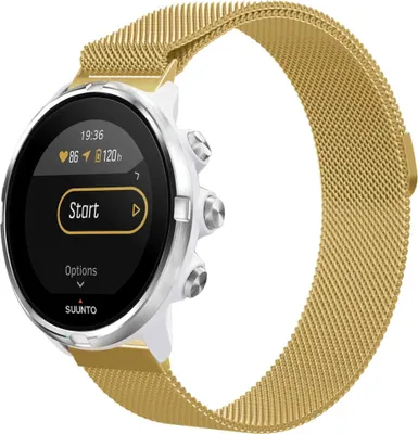 Obrázek produktu pro Suunto 9 Baro, Suunto 9, Suunto 7, Sony Smartwatch 2 Řemínek: imoshion Milanese magnetický náramek s instalační pomůckou