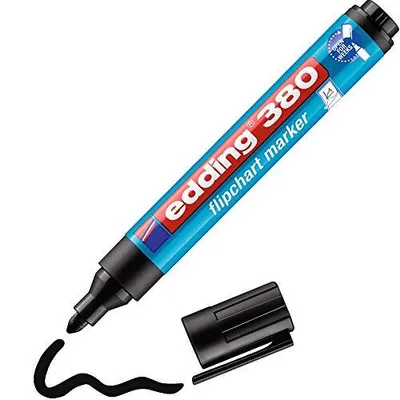 Zdjęcie produktu dla edding 380 Flipchartmarker schwarz