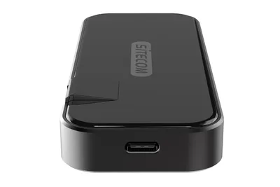 Zdjęcie produktu dla Sitecom CN-394, USB 3.2 Gen 2 (3.1 Gen 2) Type-C, 100 W, Czarny, HDMI, RJ-45, USB 3.2 Gen 1 (3.1 Gen 1) Type-A, USB 3.2 Gen 1 (3.1 Gen 1) Type-C, 1 szt., 225 mm