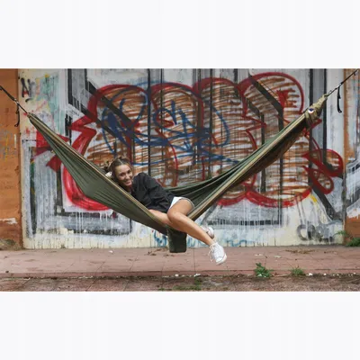 Obrázok produktu pre TTTM | King Size Hammock Army green / Brown