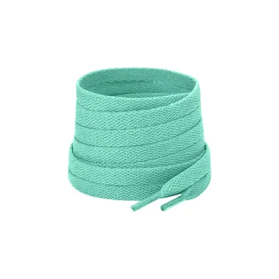 Flache Schnürsenkel für Sneaker und Freizeitschuhe in Grün Mint - Länge: 140 cm