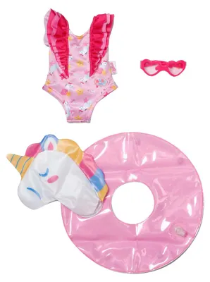 Image de MGA BABY born Schwimm-Set Einhorn 43cm